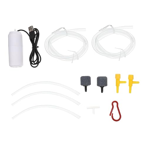 HEMOTON 1Set Oxygen Pump for Aquarium Durable Air Pump for Fish Tank Aeration Compatible with Various for Indoor Use Convenient Design for Home Outdoor