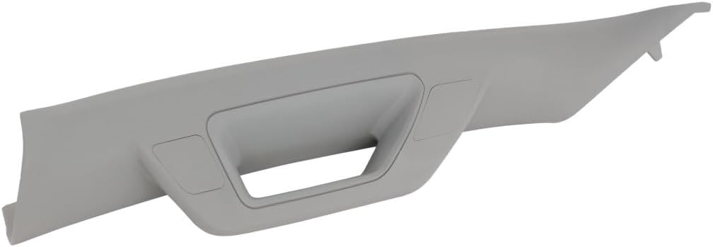 KarParts360 For Chevy Silverado 1500 2014 15 16 17 18 2019 Grab Handle Front, Driver Side | Gray | Excluded Door Lock Hole | Replacement For 23135698