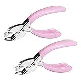 ✔ El quitagrapas de forma ergonómica con mango de plástico antideslizante hace que el usuario se sienta cómodo. Su manija de palanca con resorte proporciona una gran potencia. Te ahorrará más tiempo