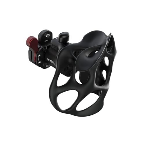 Image of SMALLRIG Seamlessly 360 Rotating Hollow Right-Side Handle with NATO Clamp, Included an NATO Rail, 15kg / 33lb Load, Quick Release for Camera Cages & Shoulder Rigs