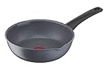 tefal 22cm tava Cocción rápida y homogénea: con tecnología de inducción prémium, Thermo-Fusion+, que garantiza una rápida generación de calor y resultados de cocción uniformes. Compatible con todo tipo de fuegos (gas, eléctrico, vitrocerámica e inducción). Apto para horno hasta 175 °C