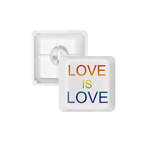 Keycaps PBT LGBT Arc-en-Ciel pour clavier mécanique blanc OEM R4 multicolore