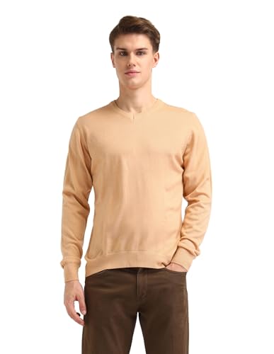 Image of Arrow Men's Textured Tapered Fit Trousers