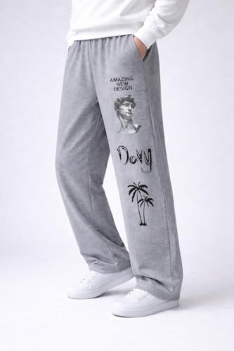 Image of Men Baggy Regular Fit Track Pants