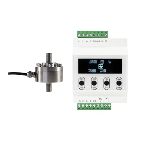 Celda de carga 1T con indicador HX711 para pruebas de fuerza y pesaje industrial