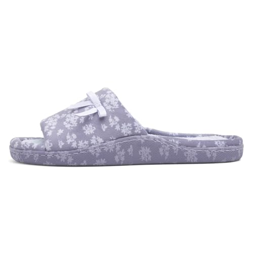 Image of The Slipper Company Womens Blue Open Toe Slipper - Size 7 UK - Blue