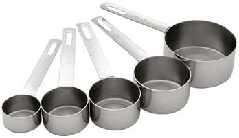 MIU 5-Piece Stainless Steel Measuring Cup Set