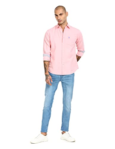 Image of U.S. POLO ASSN. Men's Cotton Regular Casual Shirt