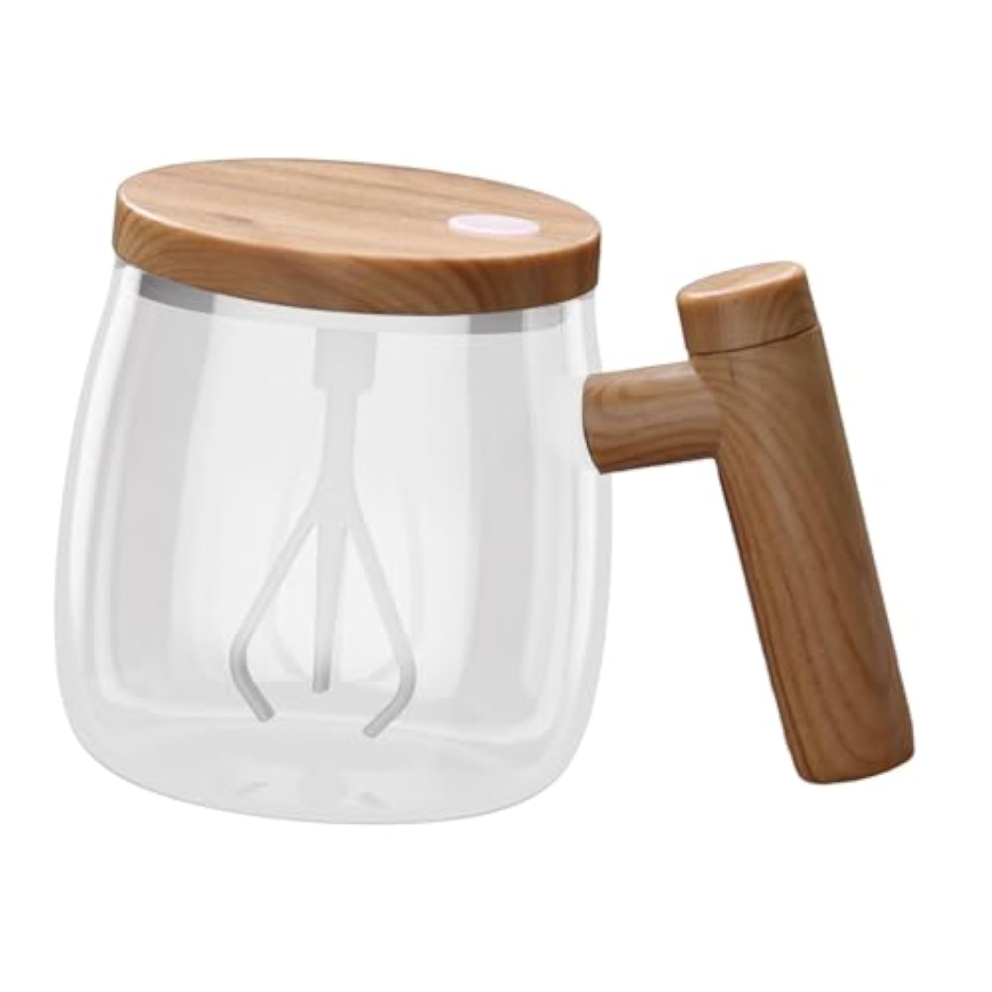 Auto Stirring Coffee Mug, Glass Automatic Stirring Cup