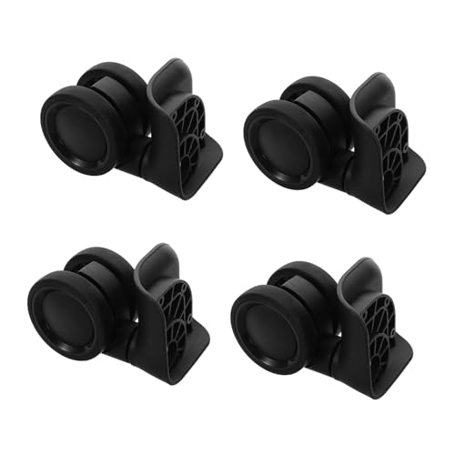 Ipetboom 4 Piezas Ruedas para Maletas Accesorios de Repuesto Plástico Diseño Giratorio para Equipaje Mediano Instalación Fácil y Desplazamiento Suave para Viajes