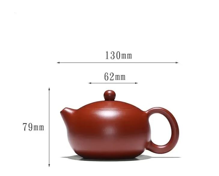 Ceramiczny dzbanek Ceramiczny Dzbanek Chiński Klasyczny 280 Ml Ręcznie Robiony Fioletowy Gliniany Czajnik Kawiarka Przenośny Zestaw Podróżny Herbaty Akcesoria Do Domowego Zestawu Herbaty