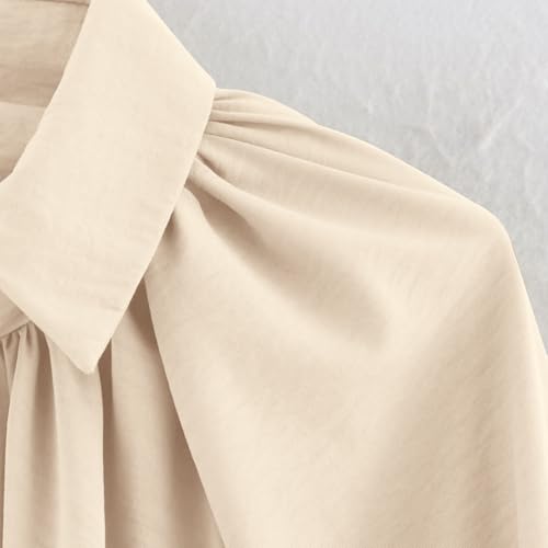 Puffer Bomber Jacket Women Bawting Sleeve Oversized Bubble Jackets Lightweight Zip Front Pleated Shirts Streetwear2