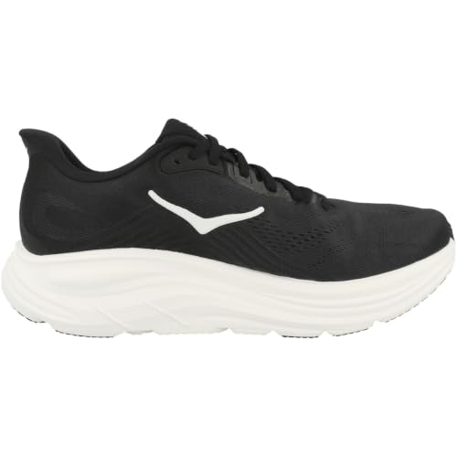 HOKA Herren Laufschuhe Weiss/schwarz 44 2/3 – Ansicht 3