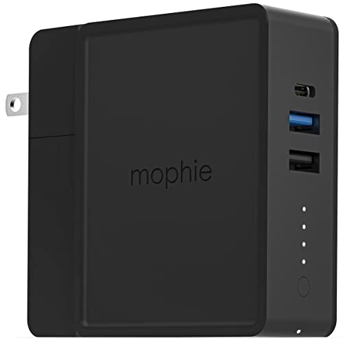 Mophie Portable Power Bank Charger - Global Wireless Charger With Interchangeable Ac Power Prongs Usb Type C Wall Charger, Usb C Power Delivery Pd Fast Charge #TOP27