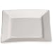 Serie Elegantia Teller flach Fahne eckig 150 x 150 x 20 mm cremefarben Hotelporzellan für Mikrowellengeräte geeignet spülmaschinenfest 6 Stück