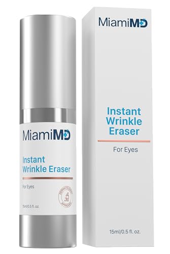 Instant Wrinkle Eraser (15ml) Face Serums for Anti Aging for All Skin Types - Anti Wrinkle Serum for...