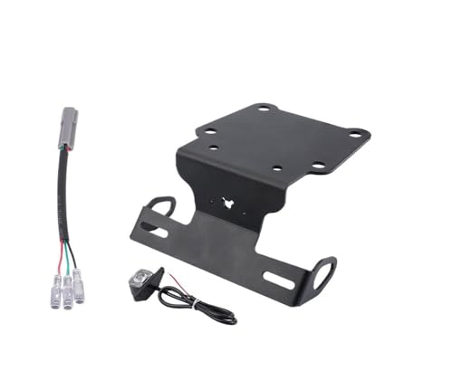 Feu arrière moto anti-vibration et support de plaque pour Tenere 700 2025