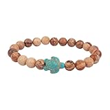 Fashionable Whale Turtles Elastic Fit Georgias Aquarium Jewelry Accessory for Men and Women Turtles Bead Bra