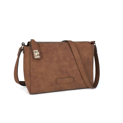 Crossbody Bags For Women Classic Shoulder Purse Fashion Satchel Handbags PU Leather