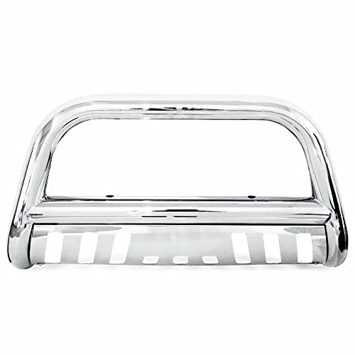 PCHXQVQ 3'' Stainless Steel Bull Bar Bumper Guard For,Made with fine craftsmanship