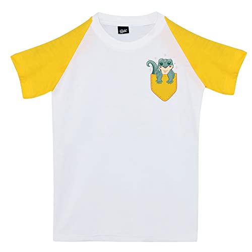 Image of RISH Tshirt for Boys and Kids | Super Soft Cotton Fabric Baby Dino Printed Casuals
