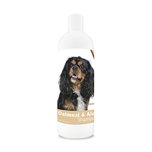 Healthy Breeds Cavalier King Charles Spaniel Oatmeal Shampoo with Aloe 16 oz