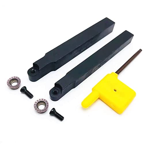 Portaherramientas para torno CNC con 10 fresas de carburo miniatura 2