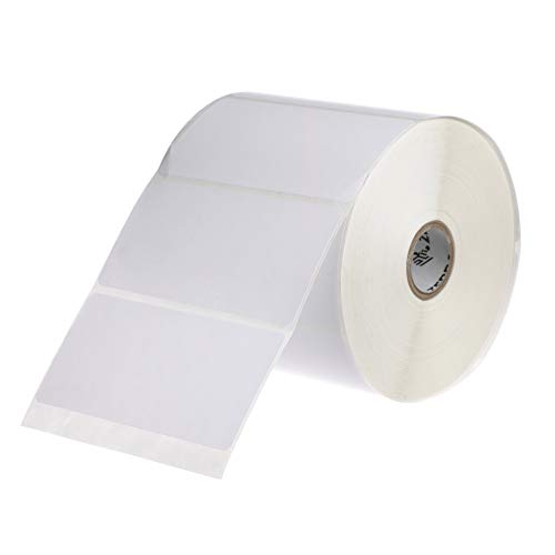 ZEBRA Direct Thermal Paper Labels - Z-Perform 2000D Permanent Adhesive Shipping Labels - Durable Label Printer Paper - 6 Rolls, 4