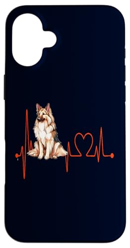 �V���C���E�V�F�p�[�h�E�h�b�O�E�n�[�g�r�[�g EKG �}�C�E�h�b�O�X�E�A�[�E�}�C�E�J�[�f�B�I �X�}�z�P�[�X iPhone 16 Plus �p