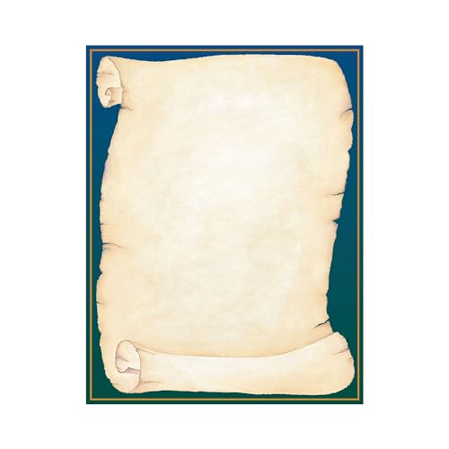 Great Papers! Scroll Letterhead, 8.5