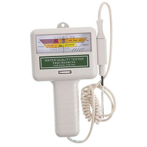 Balacoo Comprobador Piscina Medidor Ph Portátil Con Pantalla Herramienta De Usar Para Resultados Instantáneos