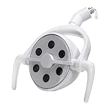 GNbow lámpara de Examen bucal, luz Oral Dental con 6 LED de Alta Potencia para Silla Dental LáMpara De Luz FríA Accesorios, Ideal para Cirugía Estética y Plástica, Clínicas Dentales