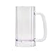 G.E.T. 00086-1-SAN-CL Shatter-Resistant Plastic Beer Mug / Stein, 16 Ounce, BPA Free (Set of 4)