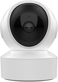 BOLLNG 3MP HD Indoor WiFi Security Camera Camera for Home Security, 2.4 GHz Wi-Fi, Smart Detection, Ideal for Baby Monitor/Pet Camera Night Vision, Motion Detection