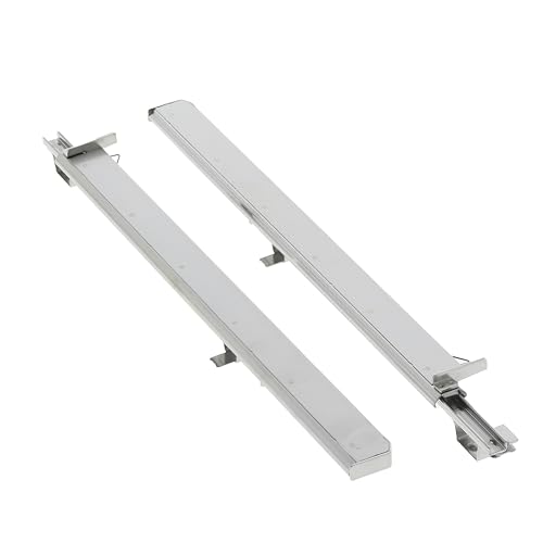 Masterpart Cooker Oven Telescopic Extension Shelf Rail Set, Pair, Left And Right To Fit Siemens Cookers & Ovens 17003241
