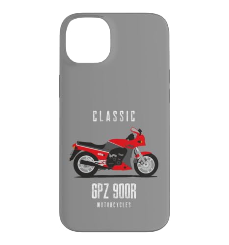 Kawasaki GPZ900R�E��ZX900A10���[�^�[�T�C�N���o�C�J�[T�V���c �X�}�z�P�[�X iPhone 14 Plus �p
