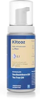 Kitcoz Intimate Hygiene Wash for Men (150ml) | Prevents Itching, Drying, Bad Odour & Fungal Infections | Natural pH Balance for Private Parts | Suitable for All Skin Types