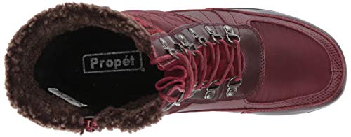 Propét Women's Delaney Frost Snow Boot, Bordo, 6.5 X-Wide #TOP4