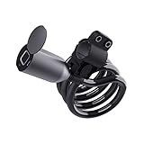 Câble antivol pour vélo : large application, fonctionne bien avec la plupart des vélos, , vtt ou scooters, antivol pour vélo