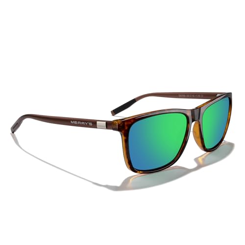 Image of MERRY'S Unisex Polarized Aluminum Sunglasses Vintage Sun Glasses For Men /Women S8286