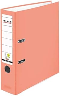 Falken Segregator PP-Color segregator biurowy z tworzywa sztucznego A4 szeroki 8 cm zielony. Wyprodukowano w Niemczech. Segregator Wegański Vegan Segregator szczelinowy Segregator z mechanizmem