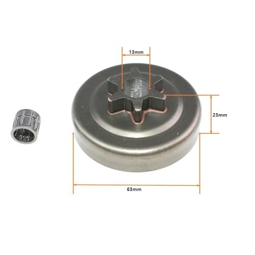 Tambour d'embrayage Echo CS-3500 avec pignon de chaîne robuste - 3