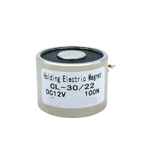 Solénoïde de levage magnétique 100N électroaimant ventouse 30x22mm 6V