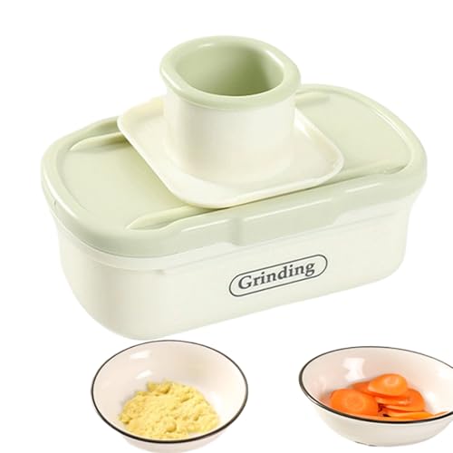 Affettaverdure | tritaverdure manuale sicuro multifunzione – tritaverdure manuale e spremiaglio – Per aglio cetriolo carota casa cucina