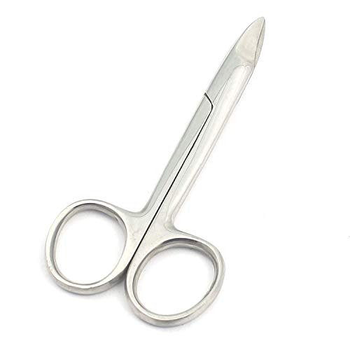 ODONTOMED 1 Toe Nail Scissors Serrated 4.5'' Stainless Steel