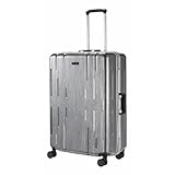 [ワールドトラベラー] スーツケース Mサイズ サグレス2 No.05113 ヘアラインブラック