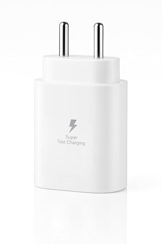 Image of 25W USB-C Fast Charger Adapter|Compatible with Samsung Galaxy S25 /S24 /S23 /S22 /S21 /S20 /Ultra /FE /A55 /A35 /A14 /M56 /Z Flip /Fold Series|Supports All Type-C Phones,Tablets,Chromebooks & More