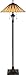Quoizel TF6668VB Gotham Tiffany Table Lamp, 2-Light, 150 Watts, Vintage Bronze (25" H x 19" W)