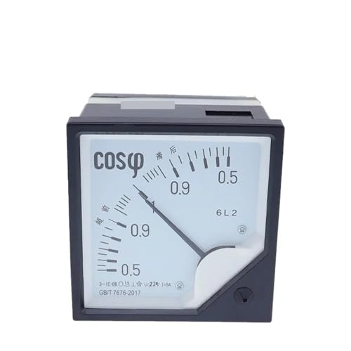 Compteur de facteur de puissance analogique COS 6L2, instrument de mesure pour panneau AC 220V