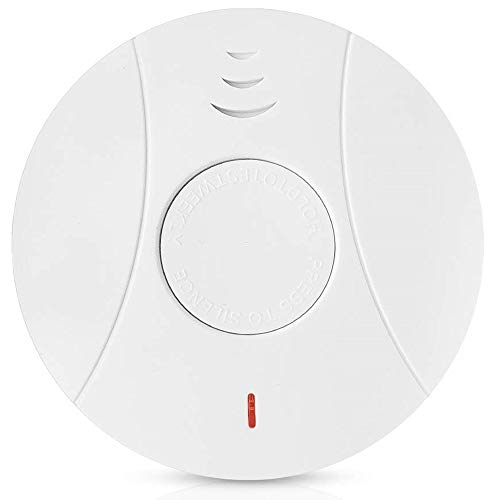 Combination Smoke and Carbon Monoxide Detector 10 Year Battery Operated, Travel Portable Photoelectric